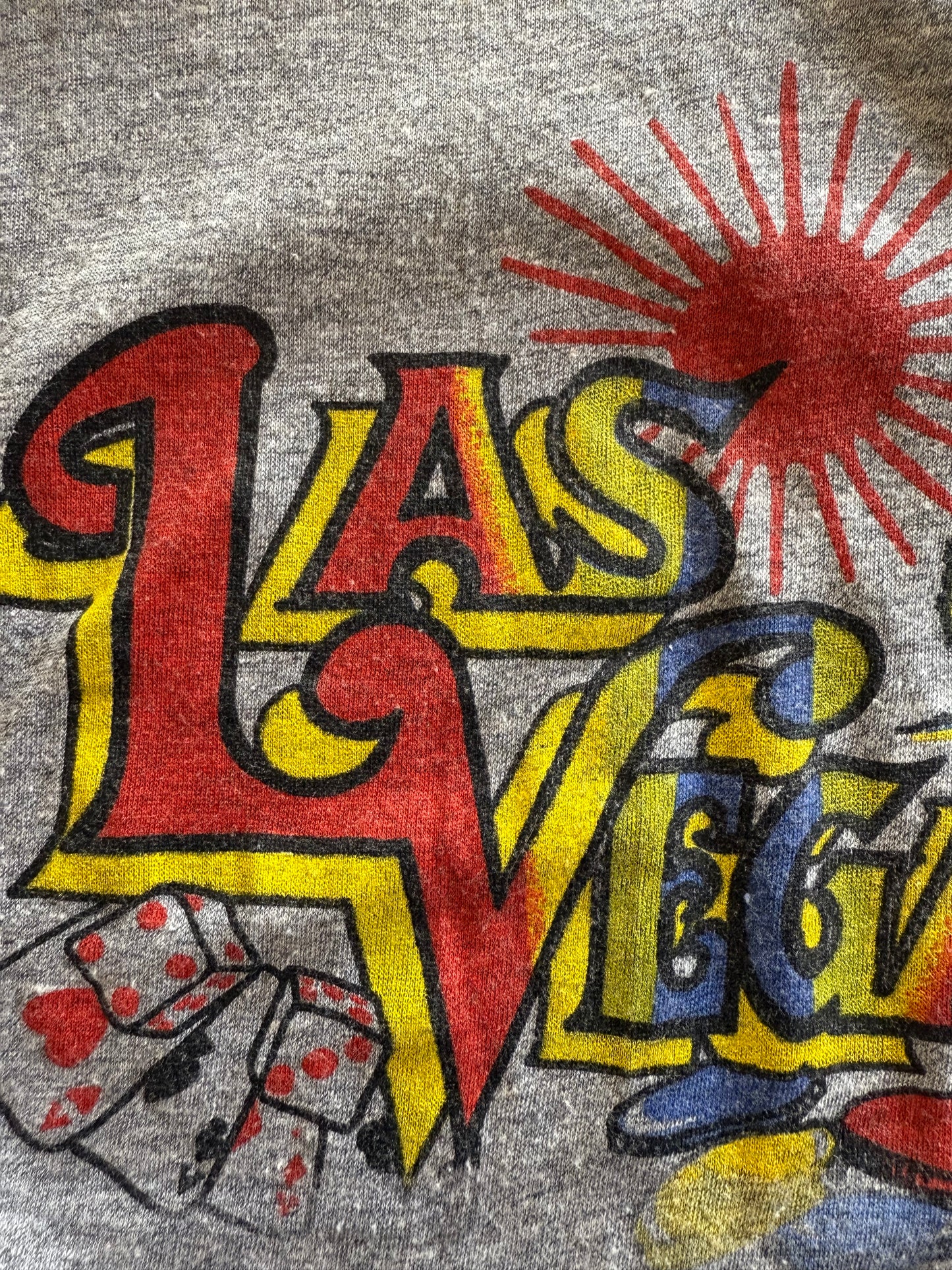 80's Las Vegas Ringer Tee