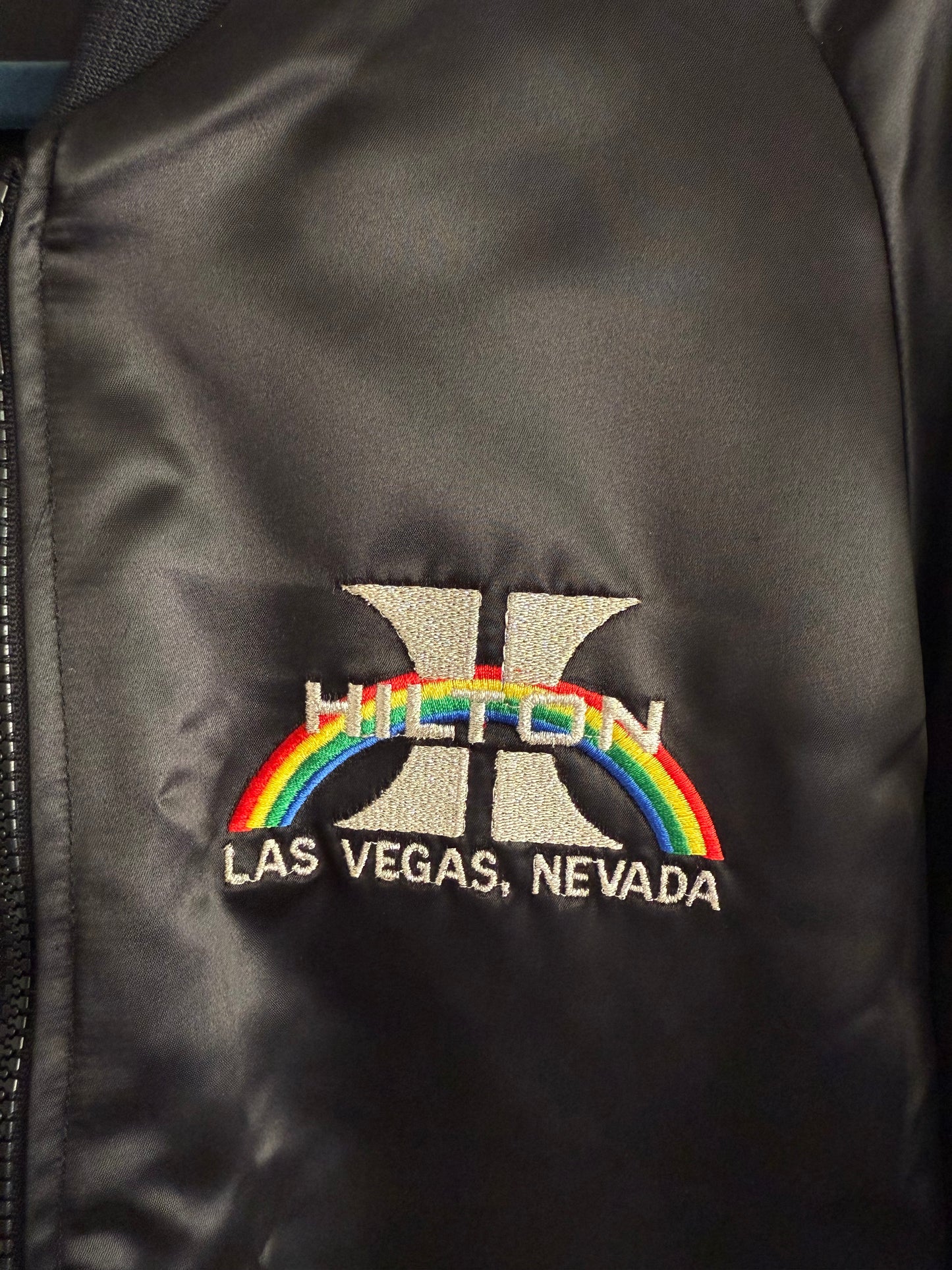 80's Hilton Satin Jacket