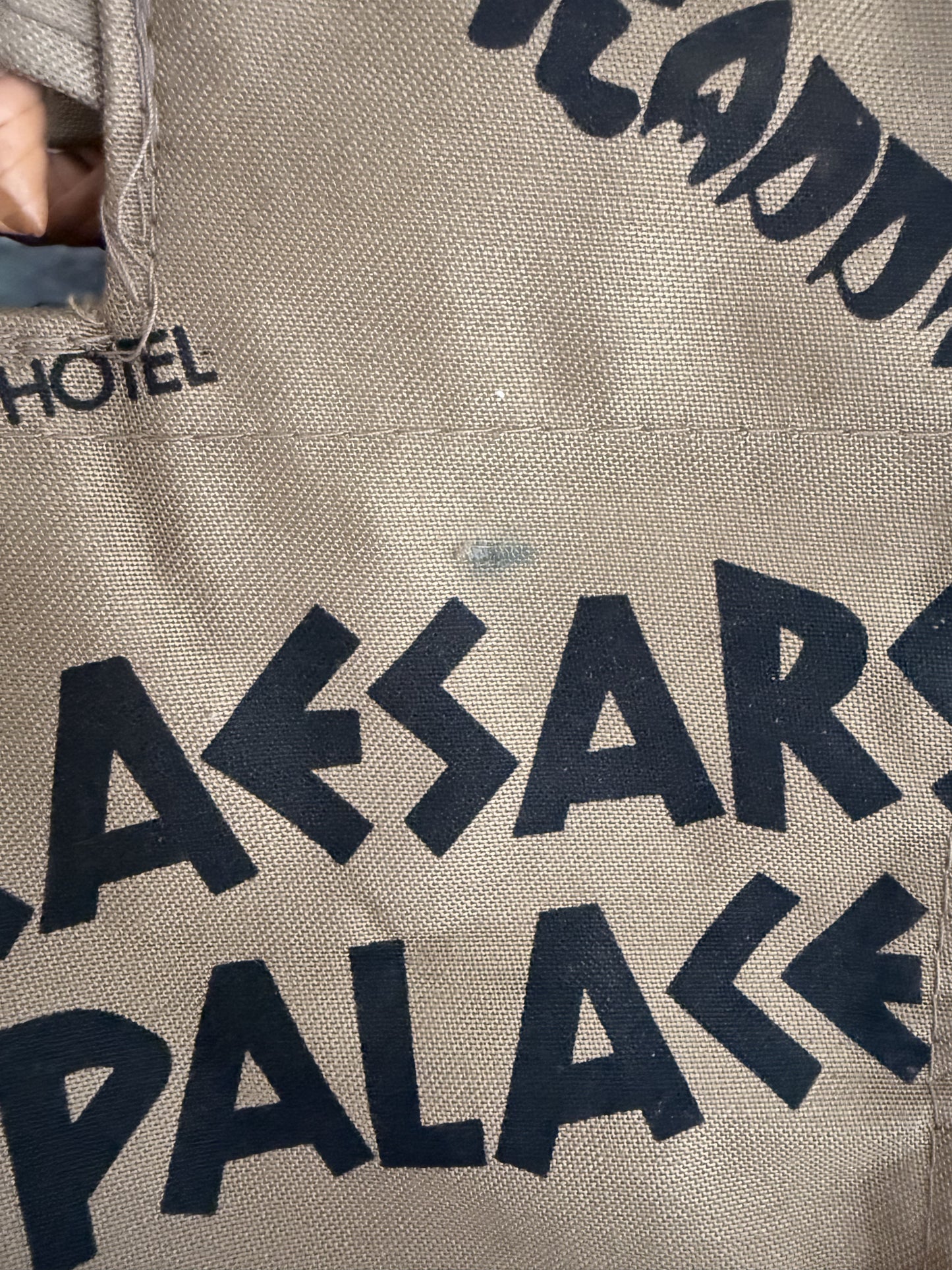 1979 Las Vegas Casino Canvas Tote