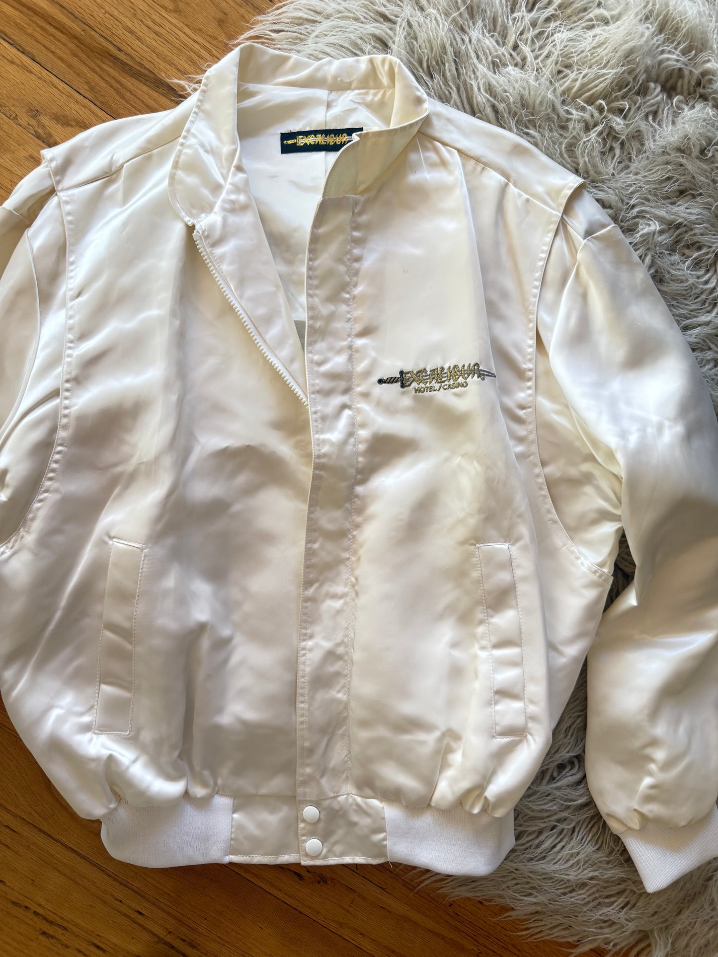 90's Excalibur Satin Jacket