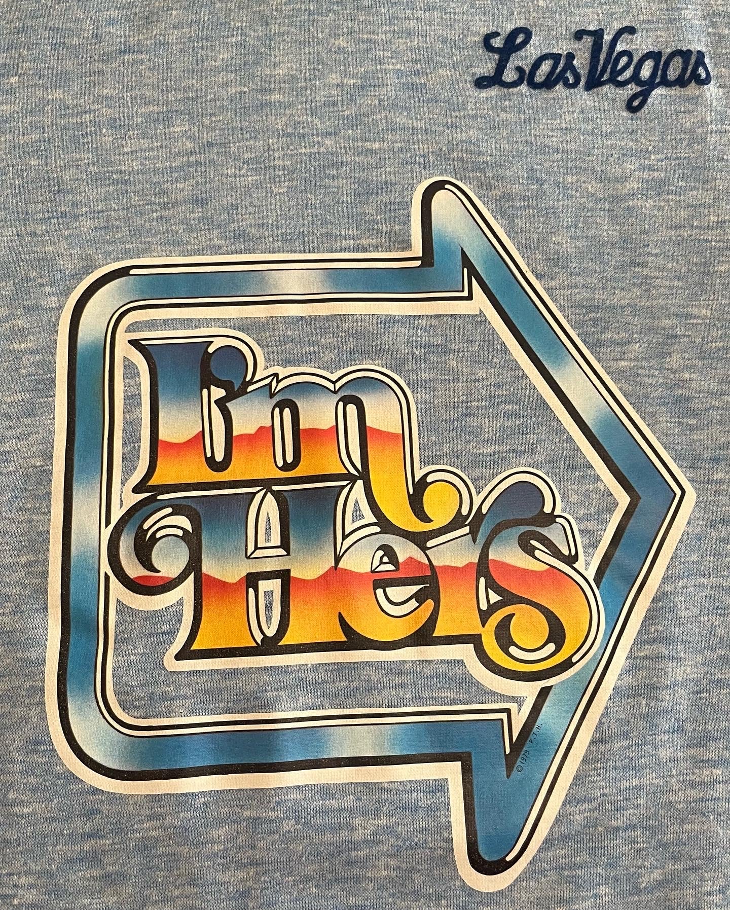 70s Las Vegas Ringer Tee