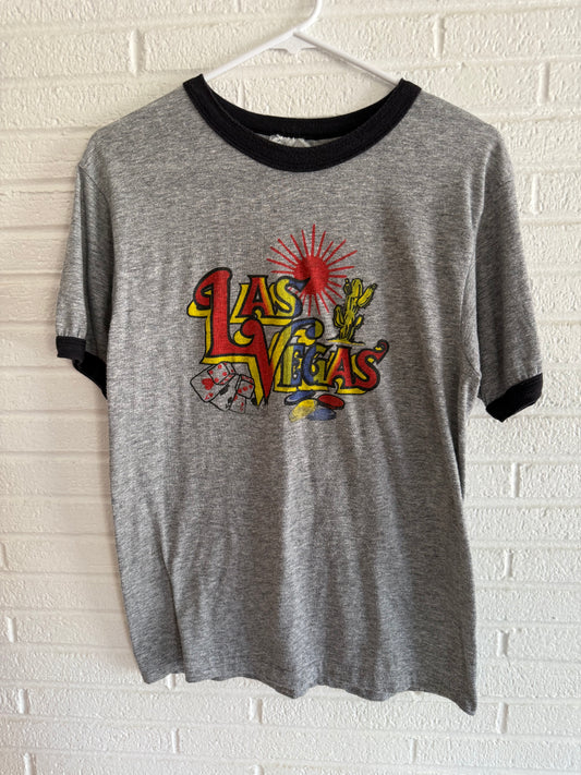 80's Las Vegas Ringer Tee