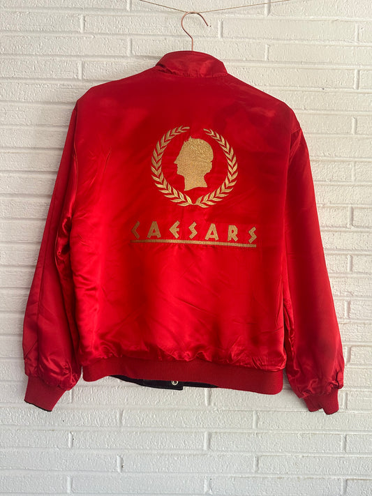 90's Caesars Reversible Satin Jacket