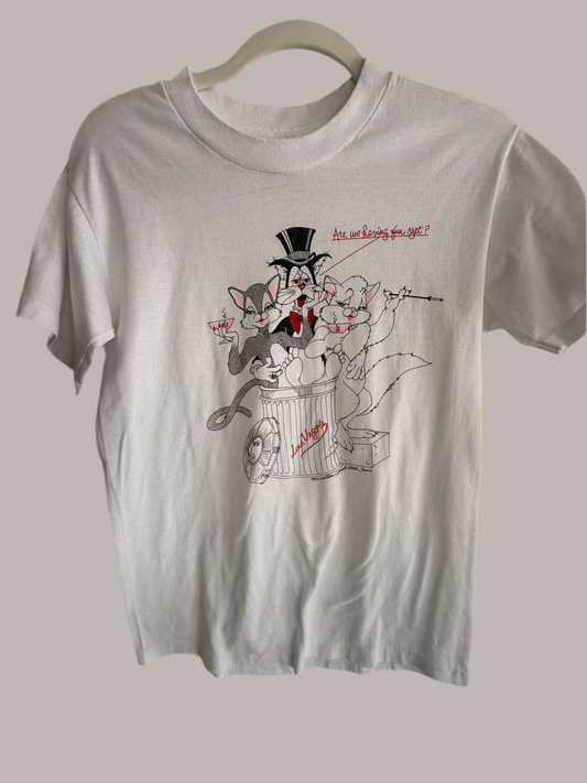 80's LV Cat Tee