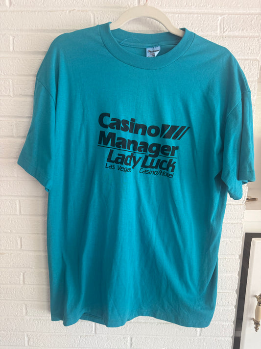 80's Casino Manager LL Shirt