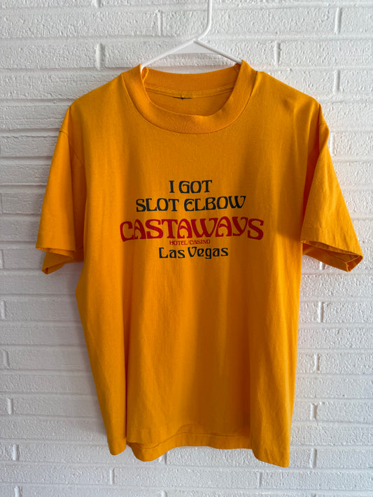 80's Castaways Slot Elbow Tee