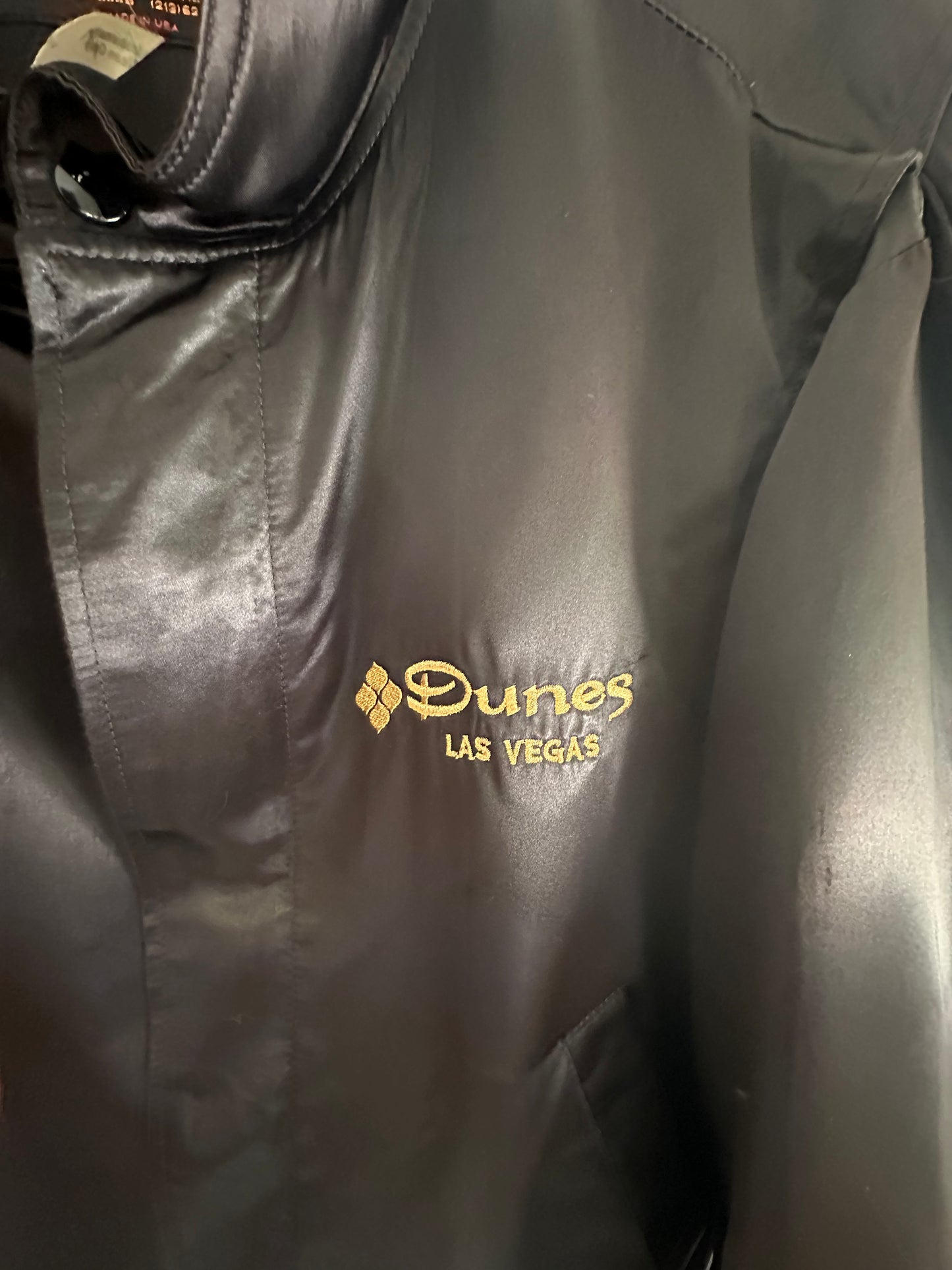 80's Dunes Casino Satin Jacket